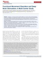 Functional movement disorders and deep brain stimulation