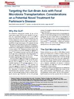 Targeting the gut-brain axis with fecal microbiota transplantation