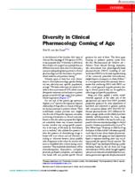 Diversity in clinical pharmacology coming of age