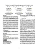 Learning the characteristics of engineering optimization problems with applications in automotive crash