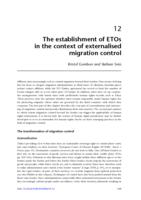 The establishment of ETOs in the context of externalised migration control