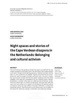 Night spaces and stories of the Cape Verdean diaspora in the Netherlands