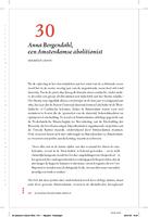 Anna Bergendahl, een Amsterdamse abolitionist