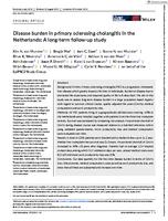 Disease burden in primary sclerosing cholangitis in the Netherlands