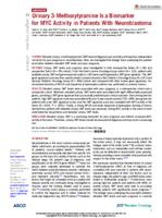 Urinary 3-Methoxytyramine is a biomarker for MYC activity in patients with neuroblastoma