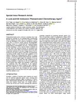 A Lock-and-Kill anticancer photoactivated chemotherapy agent