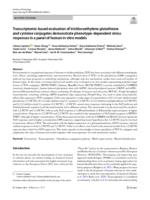 Transcriptomic-based evaluation of trichloroethylene glutathione and cysteine conjugates demonstrate phenotype-dependent stress responses in a panel of human in vitro models