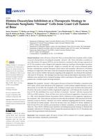 Histone deacetylase inhibitors as a therapeutic strategy to eliminate neoplastic "stromal" cells from giant cell tumors of bone