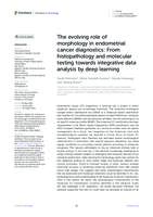 The evolving role of morphology in endometrial cancer diagnostics