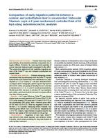 Comparison of early migration patterns between a ceramic and polyethylene liner in uncemented trabecular titanium cups