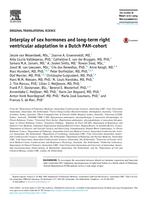 Interplay of sex hormones and long-term right ventricular adaptation in a Dutch PAH-cohort