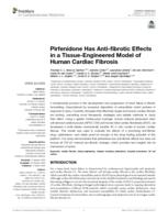 Pirfenidone has anti-fibrotic effects in a tissue-engineered model of human cardiac fibrosis