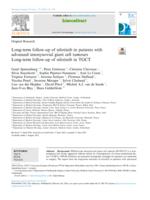 Long-term follow-up of nilotinib in patients with advanced tenosynovial giant cell tumours long-term follow-up of nilotinib in TGCT