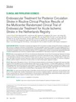 Endovascular treatment for posterior circulation stroke in routine clinical practice