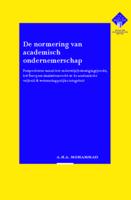 De normering van academisch ondernemerschap