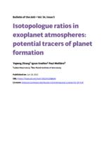 Isotopologue ratios in exoplanet atmospheres: potential tracers of planet formation