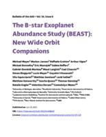 The B-star Exoplanet Abundance Study (BEAST)