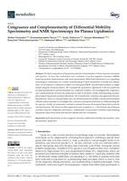Congruence and complementarity of differential mobility spectrometry and NMR spectroscopy for plasma lipidomics