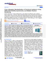 Cross-laboratory standardization of preclinical lipidomics using differential mobility spectrometry and multiple reaction monitoring