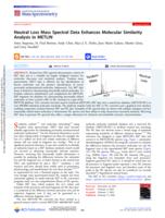 Neutral loss mass spectral data enhances molecular similarity analysis in METLIN