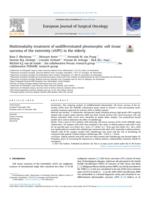 Multimodality treatment of undifferentiated pleomorphic soft tissue sarcoma of the extremity (eUPS) in the elderly