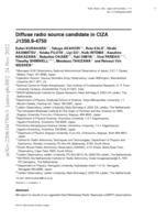 Diffuse radio source candidate in CIZA J1358.9-4750