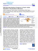 DNA-dependent binding of nargenicin to DnaE1 inhibits replication in Mycobacterium tuberculosis