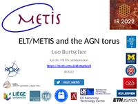 ELT/METIS and the AGN torus