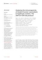 Analyzing the immunogenicity of bivalent booster vaccinations in healthcare workers: The SWITCH ON trial protocol