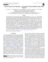 Sizes of lensed lower-luminosity z = 4-8 galaxies from the Hubble Frontier Field program