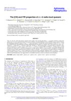 The [CII] and FIR properties of z > 6 radio-loud quasars