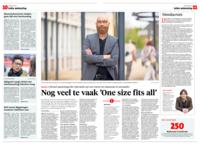 Nog veel te vaak ’One size fits all’