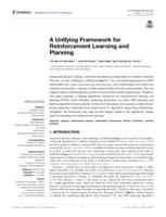 A unifying framework for reinforcement learning and planning