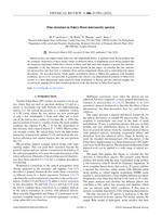 Fine structure in Fabry-Perot microcavity spectra