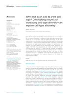 Why isn't each cell its own cell type?