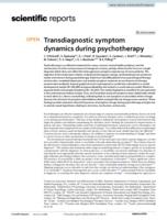 Transdiagnostic symptom dynamics during psychotherapy