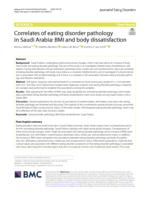 Correlates of eating disorder pathology in Saudi Arabia