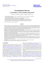 Circumplanetary disk ices