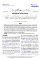 The GAPS programme at TNG. XXXVIII. Five molecules in the atmosphere of the warm giant planet WASP-69b detected at high spectral resolution