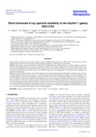 Short-timescale X-ray spectral variability in the Seyfert 1 galaxy NGC 3783