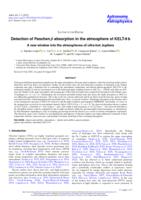 Detection of Paschen beta absorption in the atmosphere of KELT-9 b.