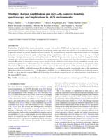 Multiply charged naphthalene and its C10H8 isomers