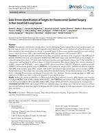 Data-driven identification of targets for fluorescence-guided surgery in non-small cell lung cancer