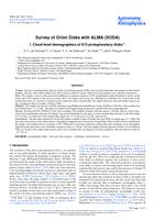 Survey of Orion Disks with ALMA (SODA)