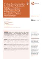 Practical recommendations for youth care professionals to improve evaluation and reflection during multidisciplinary team discussions