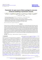 Flaremodel: an open-source Python package for one-zone numerical modelling of synchrotron sources
