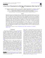 A novel way of measuring the gas disk mass of protoplanetary disks using N2H+ and C18O