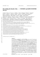 Reconciling the results of the z ~ 2 MOSDEF and KBSS-MOSFIRE Surveys