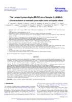 The Lensed Lyman-Alpha MUSE Arcs Sample (LLAMAS)