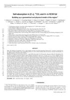 Self-absorption in [C II], 12CO, and H I in RCW120.